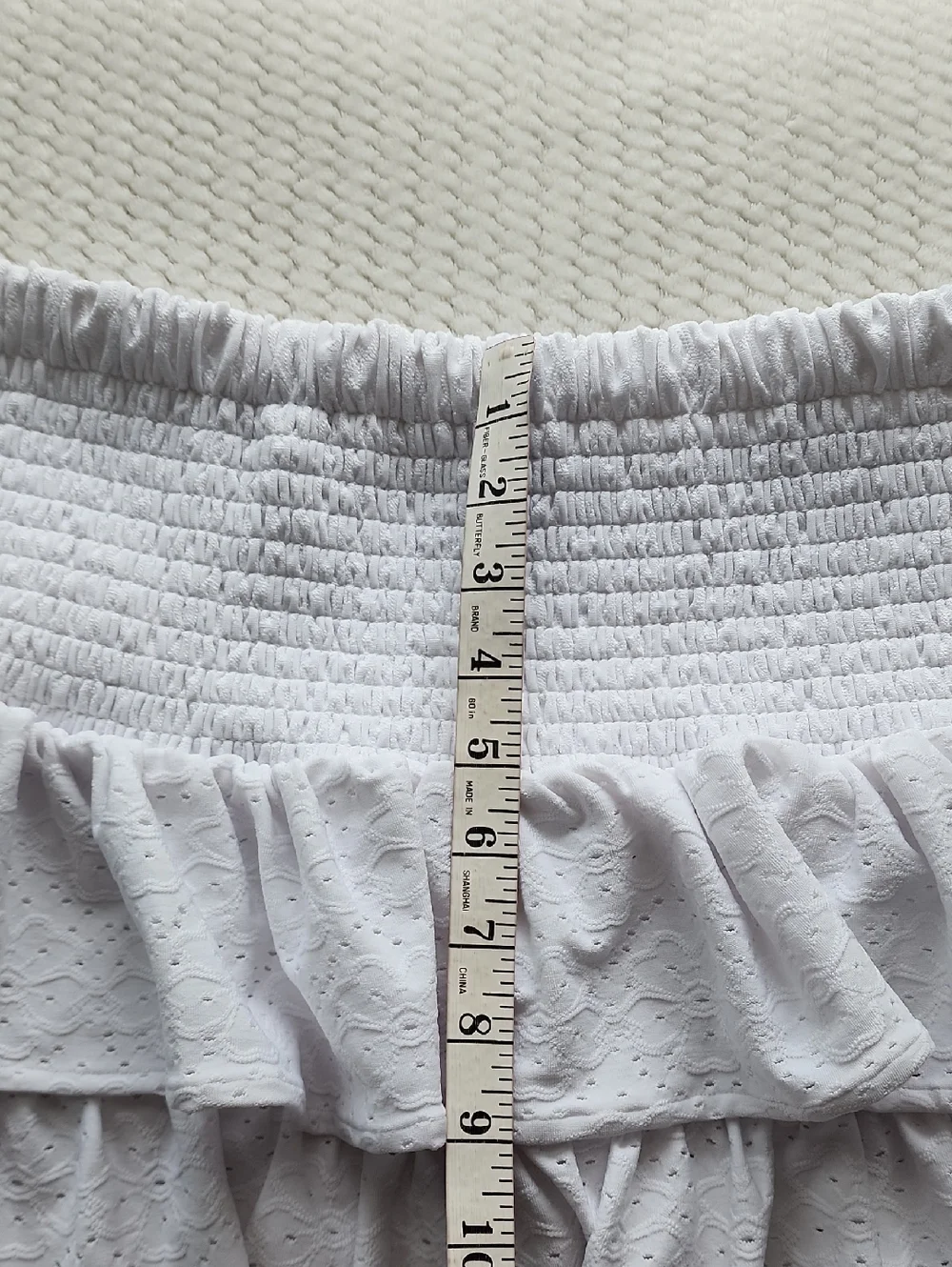 Michael Michael Kors Tiered Ruffle Eyelet Skirt - Picture 3 of 7